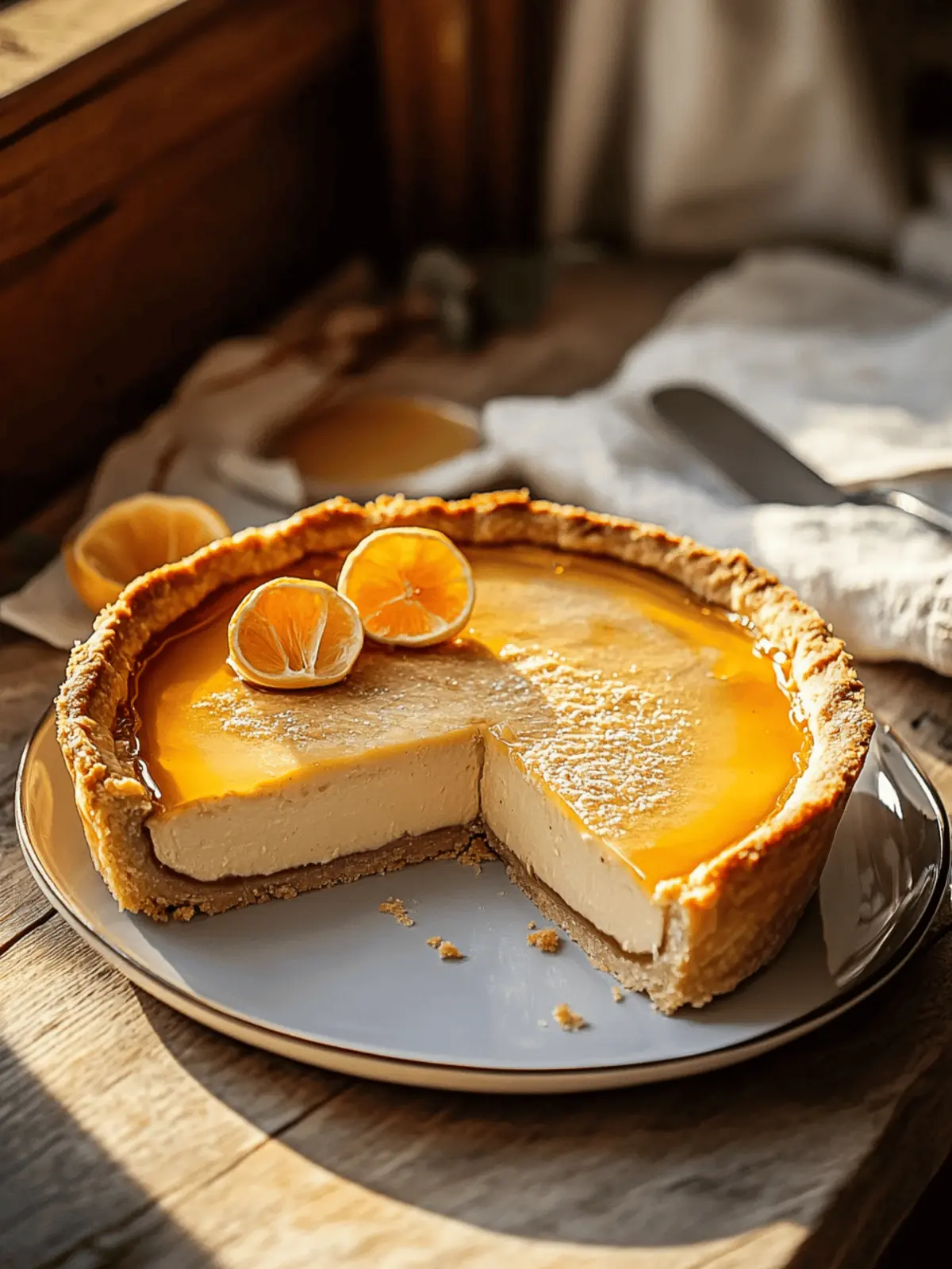 Golden Greek Honey Pie: A Simple Sweet Escape to Greece