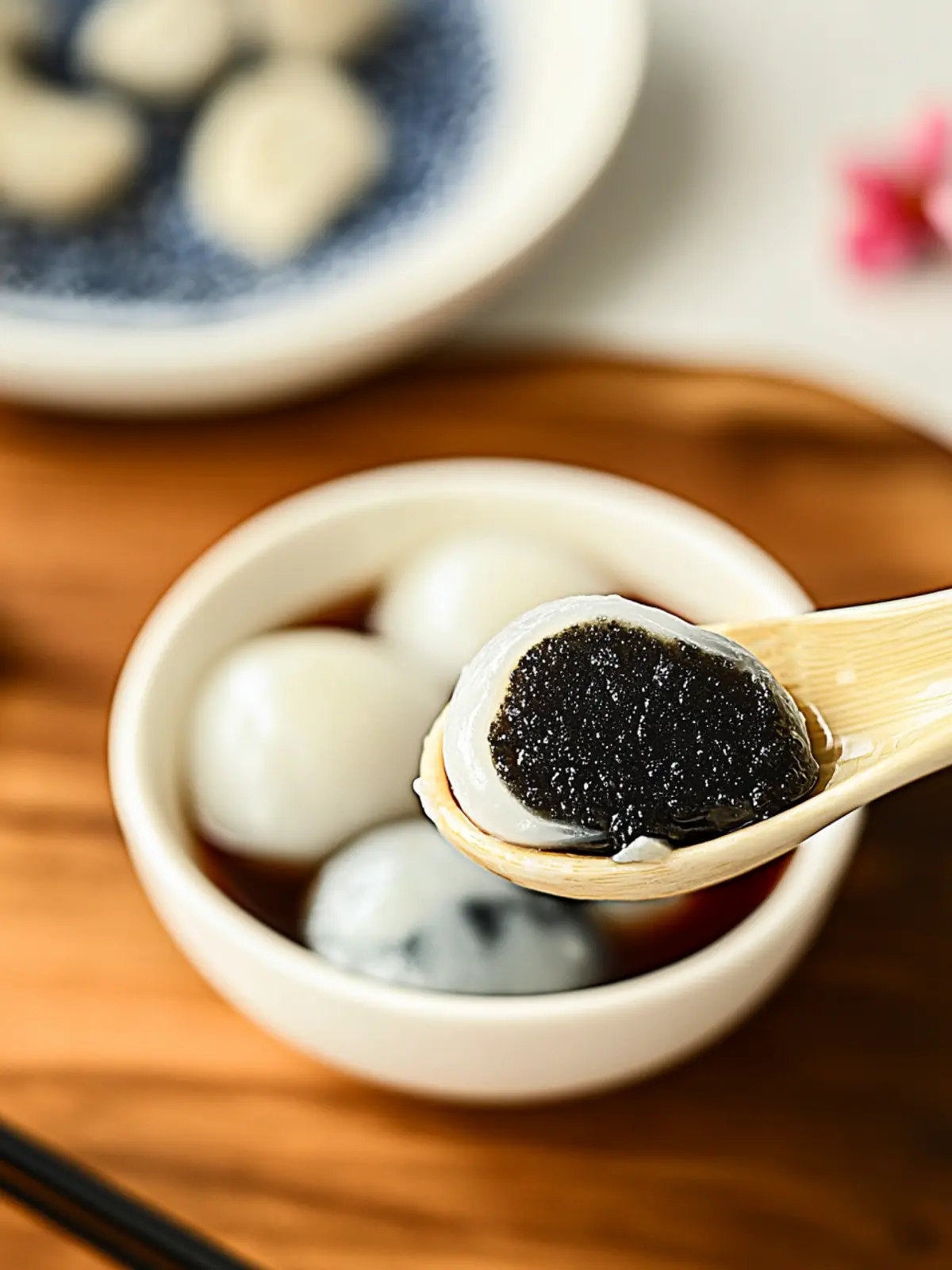Black Sesame Tang Yuan