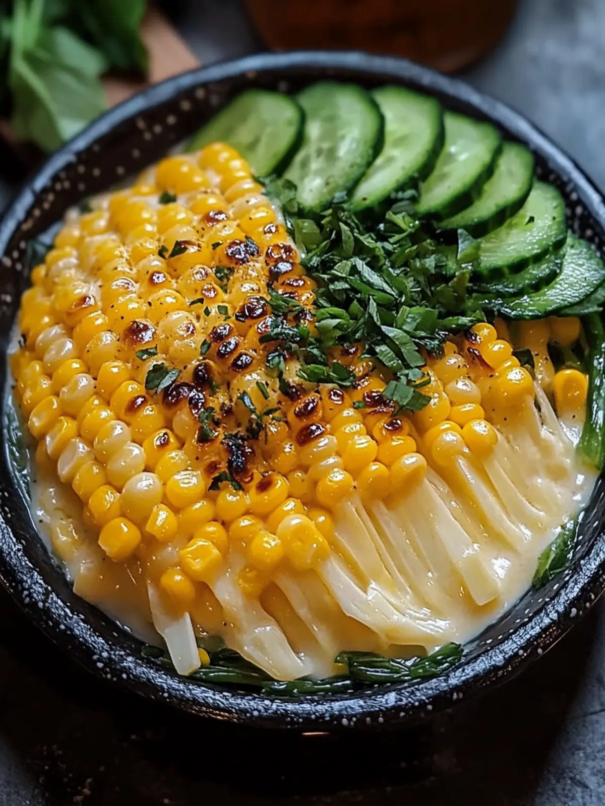Korean Corn Cheese Dish