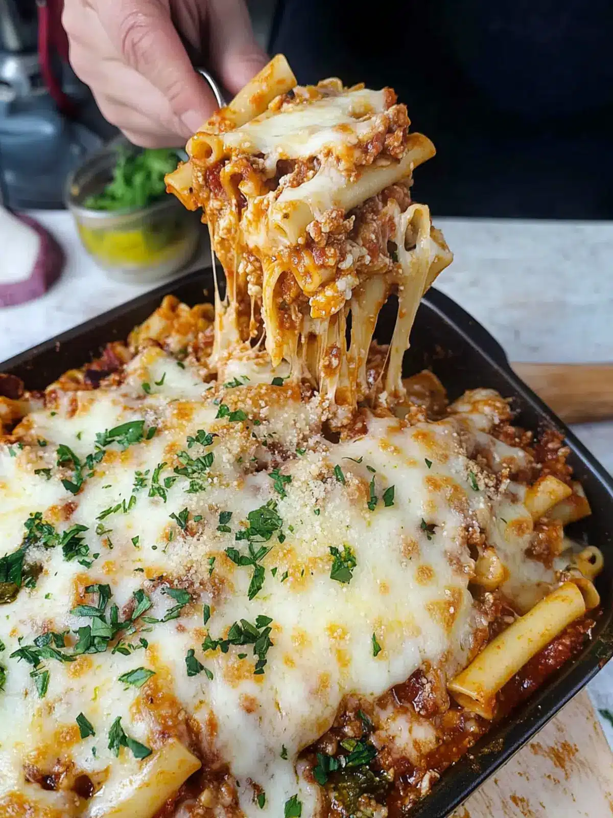 Ultimate Beefy Baked Ziti: Comfort Food in Under an Hour 3 Beefy Baked Ziti