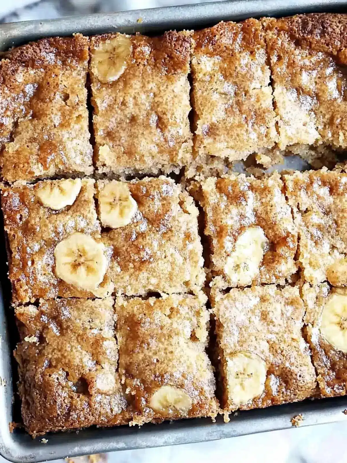Banana Bread Snack Cake