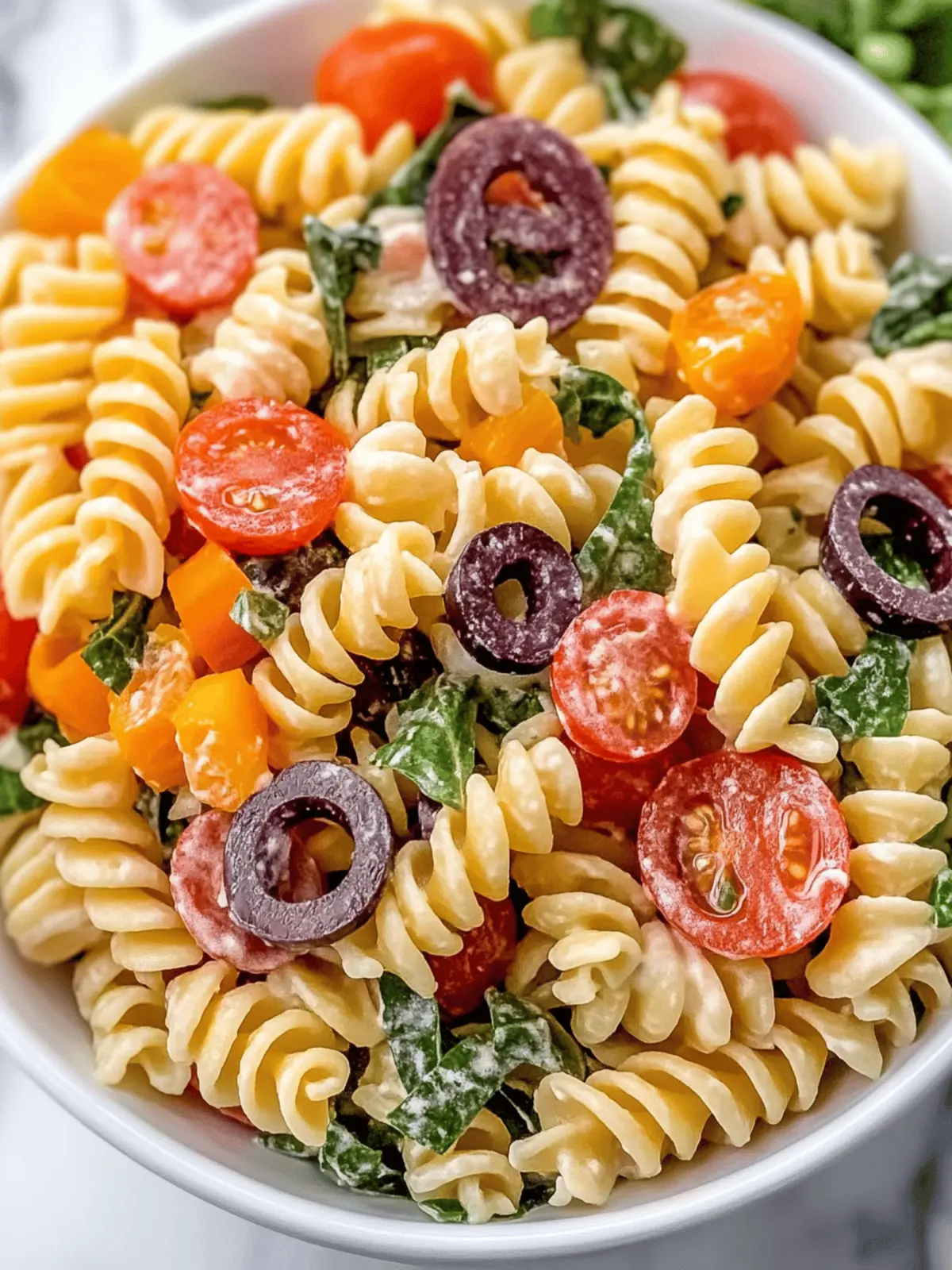 Italian Tri Color Pasta Salad Easy, Flavorful Summer Delight 2 Italian Tri Color Pasta Salad