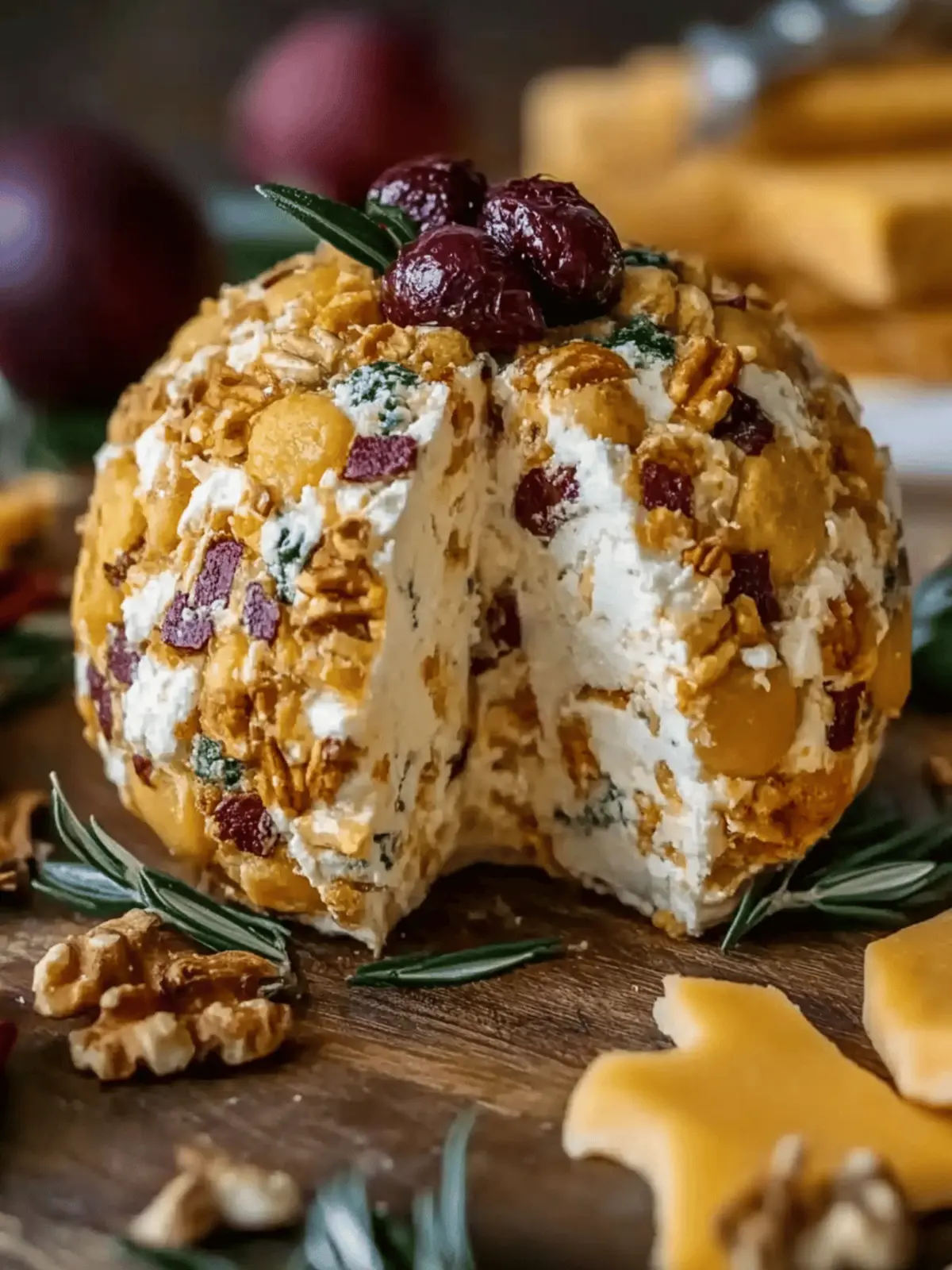 Thanksgiving Cheese Ball: Creamy Delight Everyone Will Love 3 Thanksgiving Cheese Ball