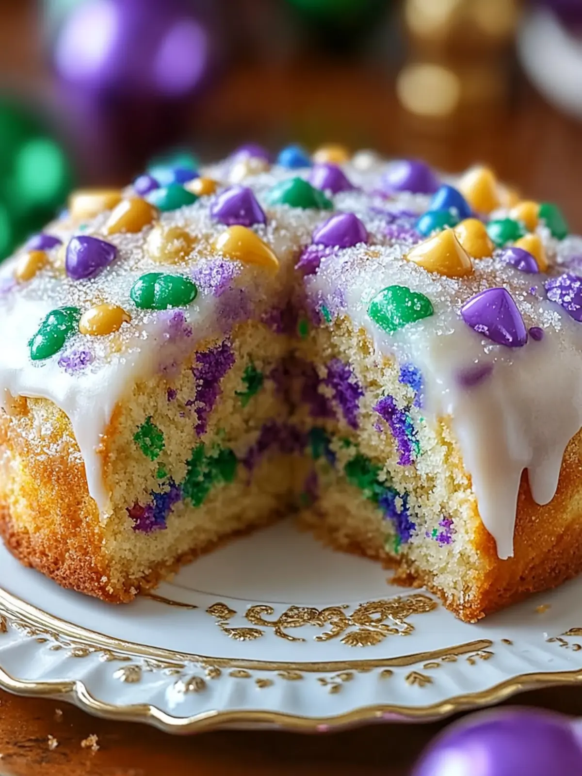 Mardi Gras King Cake: Celebrate with a Slice of New Orleans 3 Mardi Gras King Cake