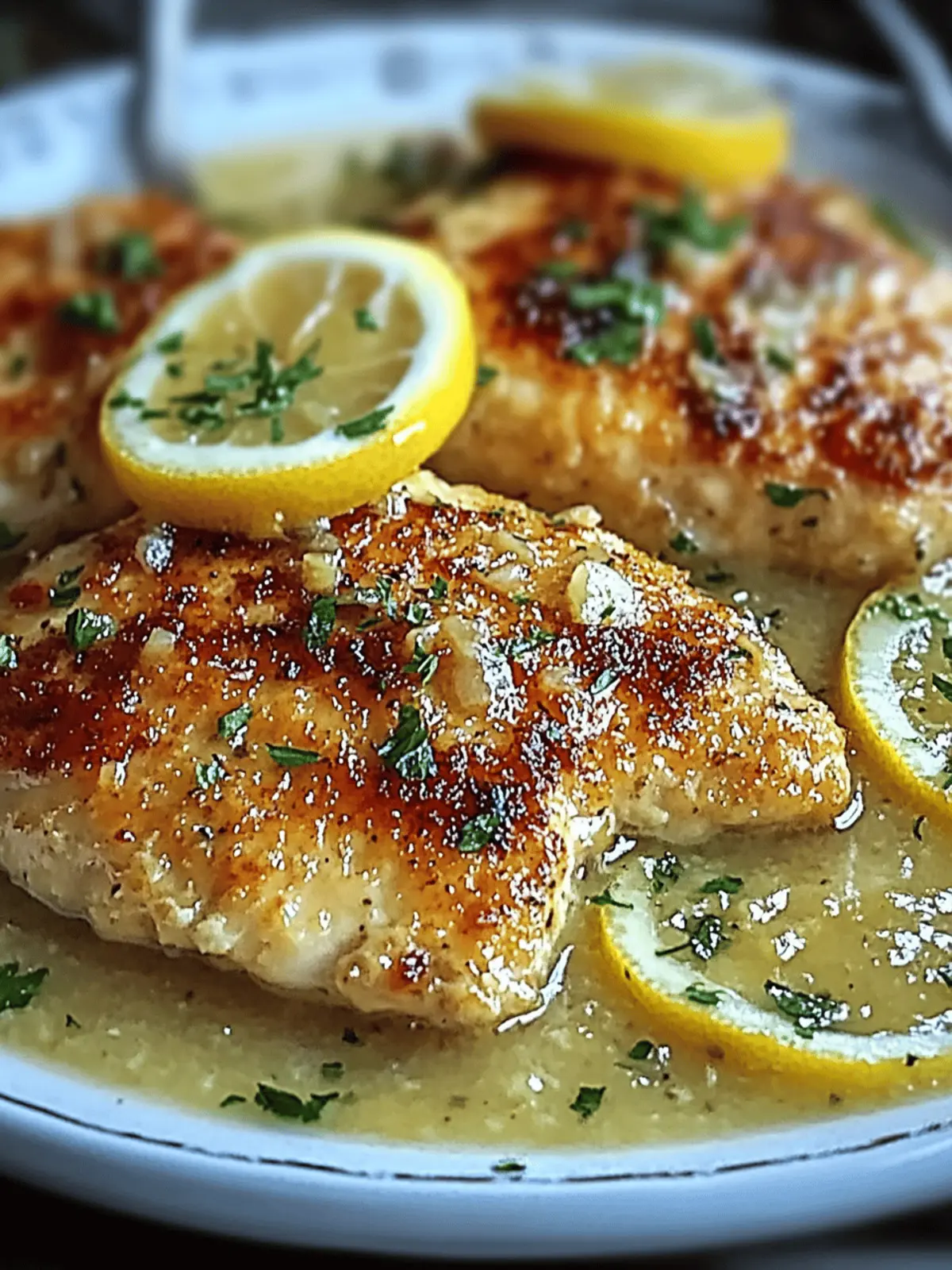 Zesty Lemon Chicken Romano