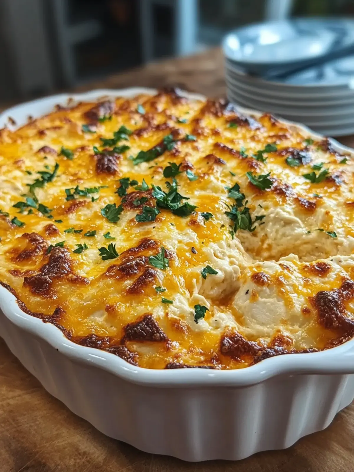 Spicy Buffalo Chicken Dip
