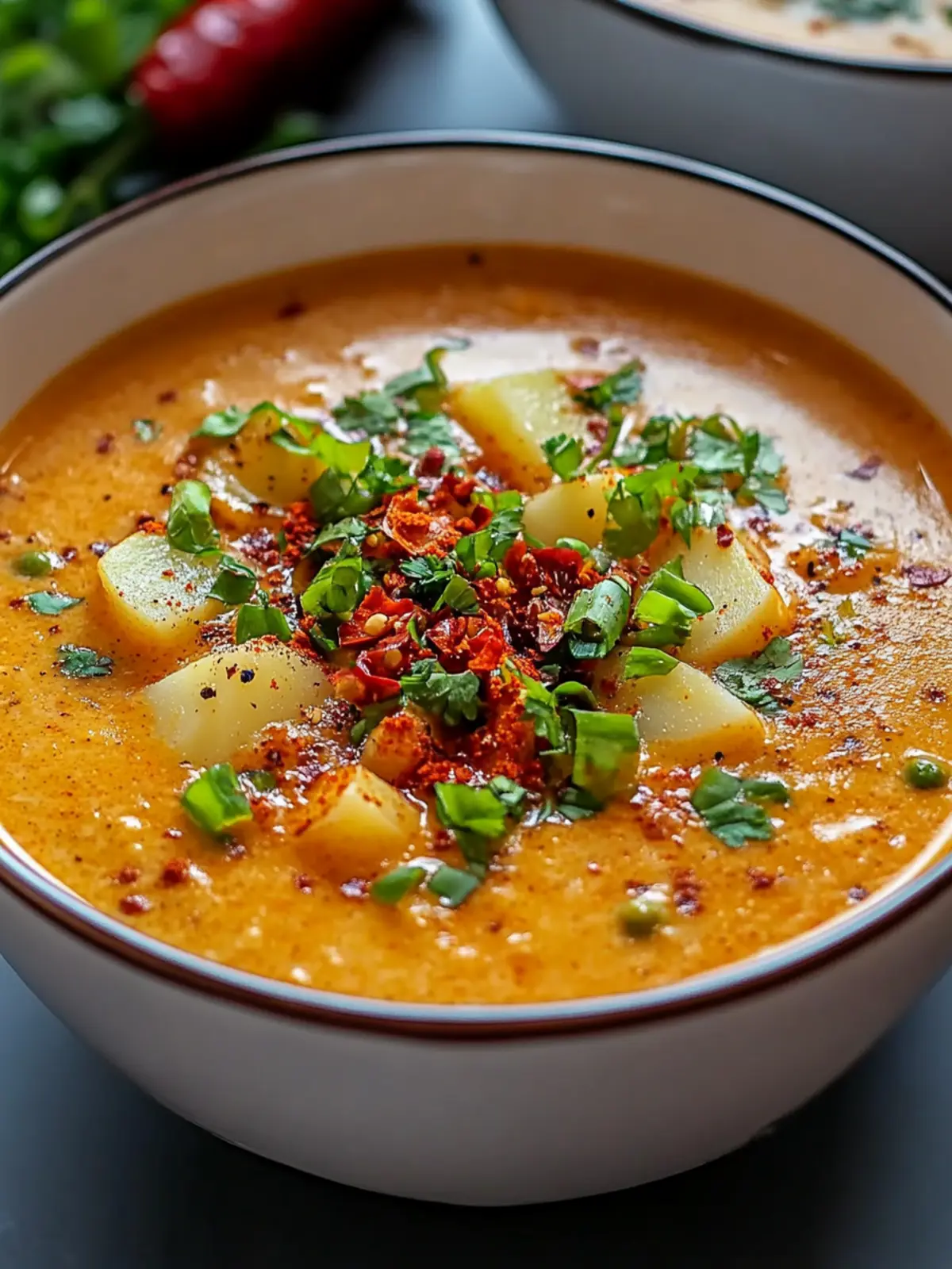 Spicy Cajun Potato Soup