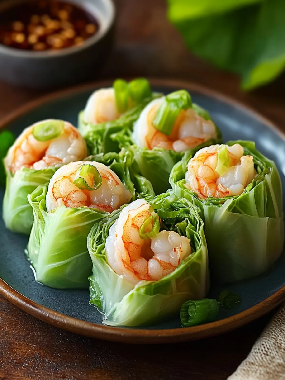 Delicious Shrimp & Ginger Stuffed Cabbage Rolls You ll Love 2 Shrimp & Ginger Stuffed Cabbage Rolls