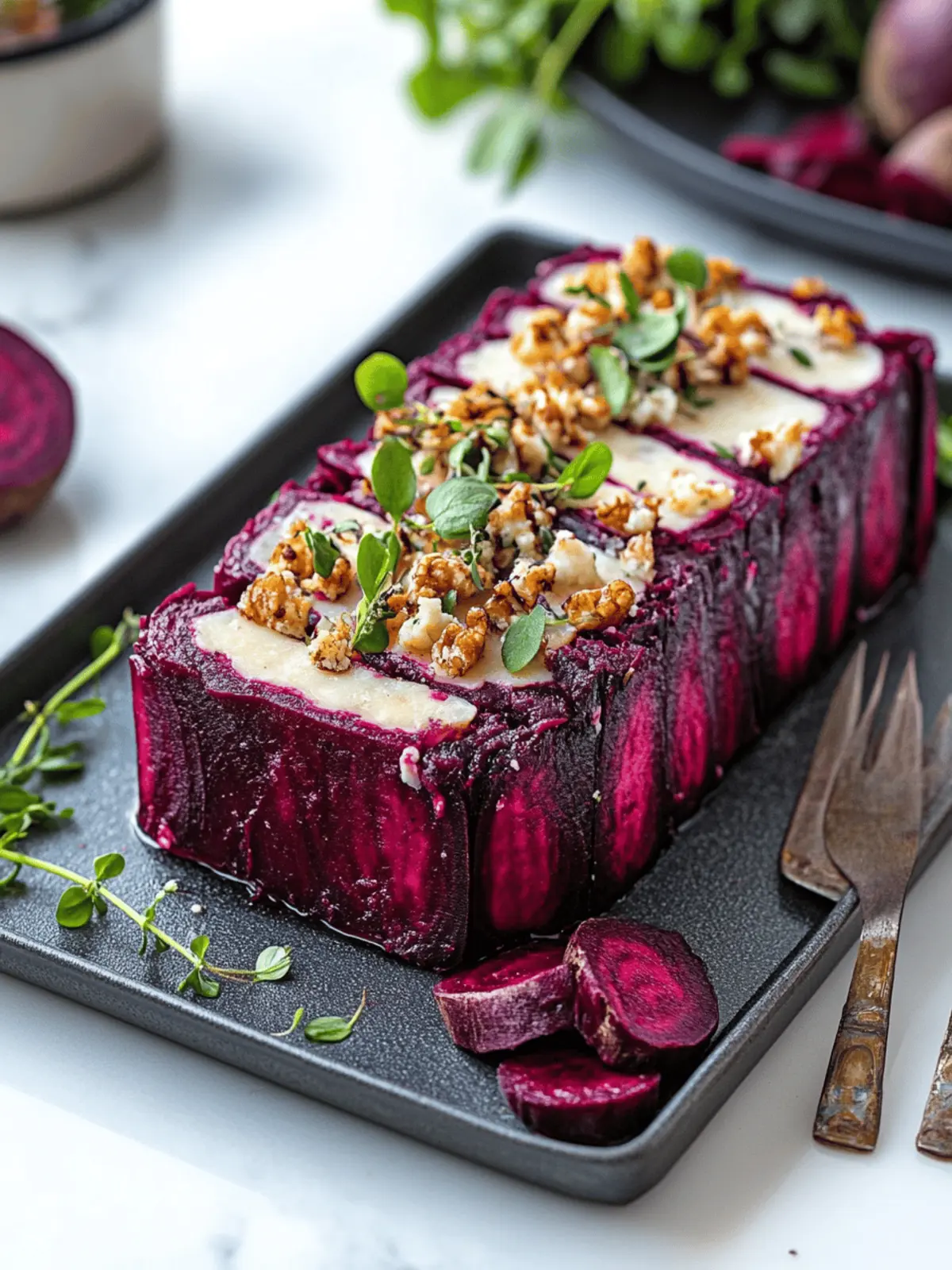 Vibrant Beetroot and Goat's Cheese Terrine for Effortless Entertaining 3 Beetroot and Goat s Cheese Terrine