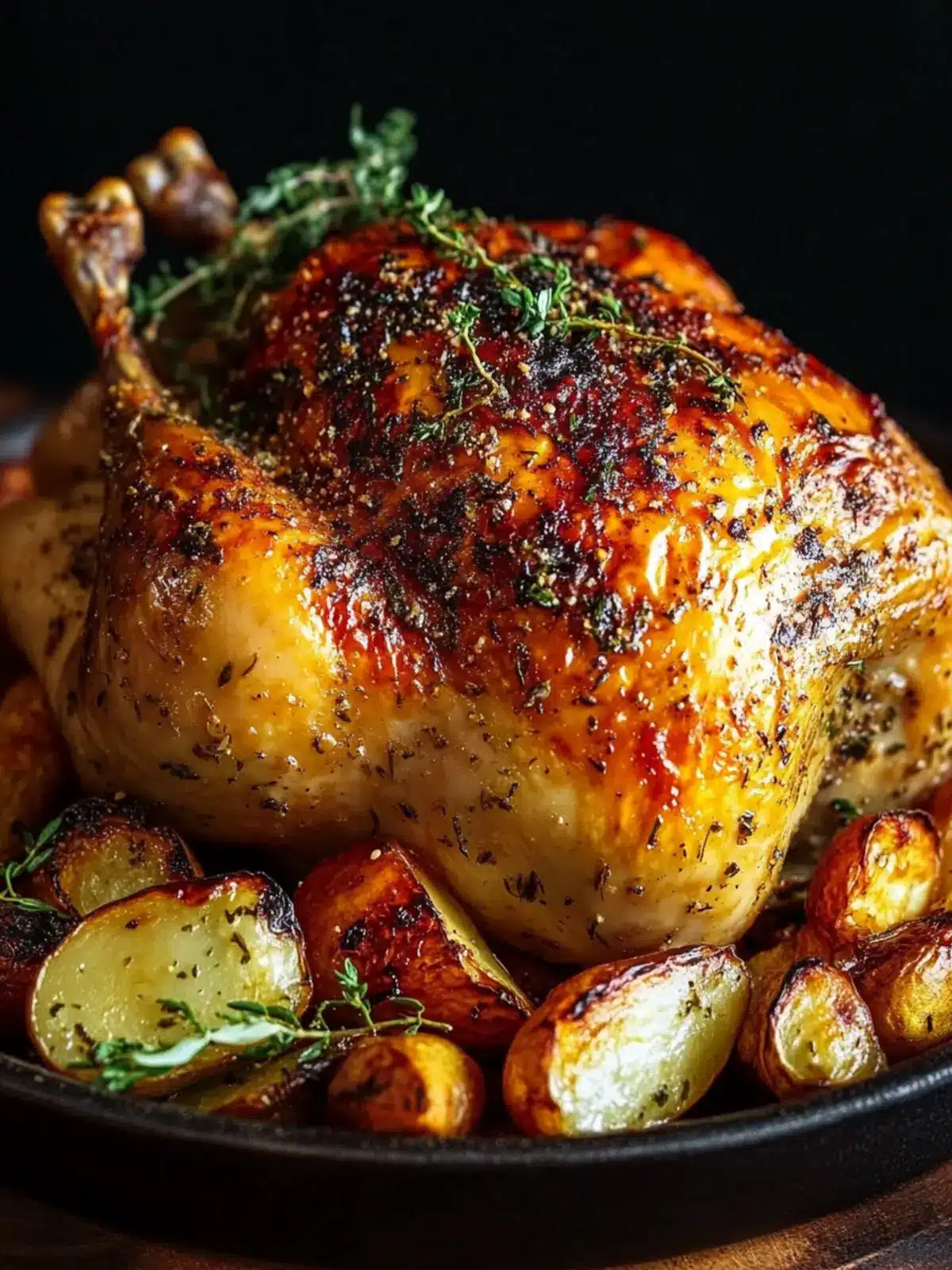 Mouthwatering Roasted Whole Chicken: Your New Family Favorite 3 Roasted Whole Chicken