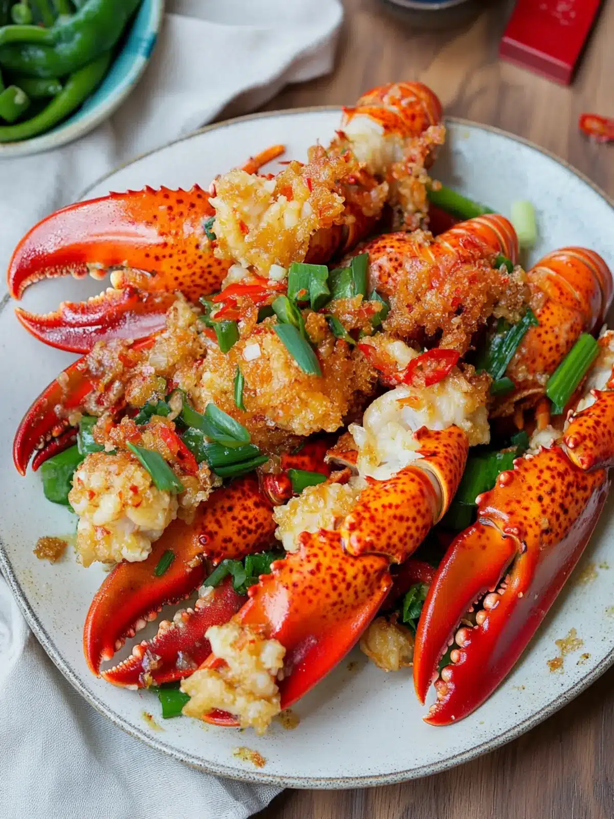 Ginger Scallion Lobster