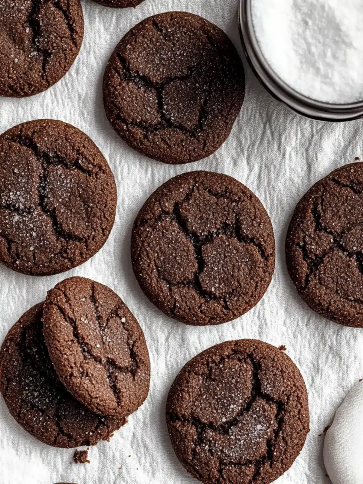 Chewy Chocolate Gingerbread Cookies