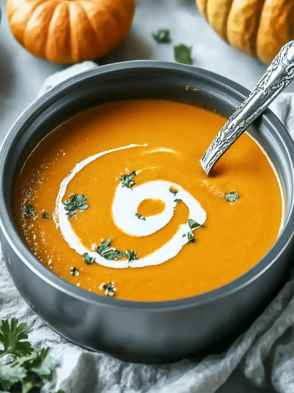 Creamy Pumpkin Soup