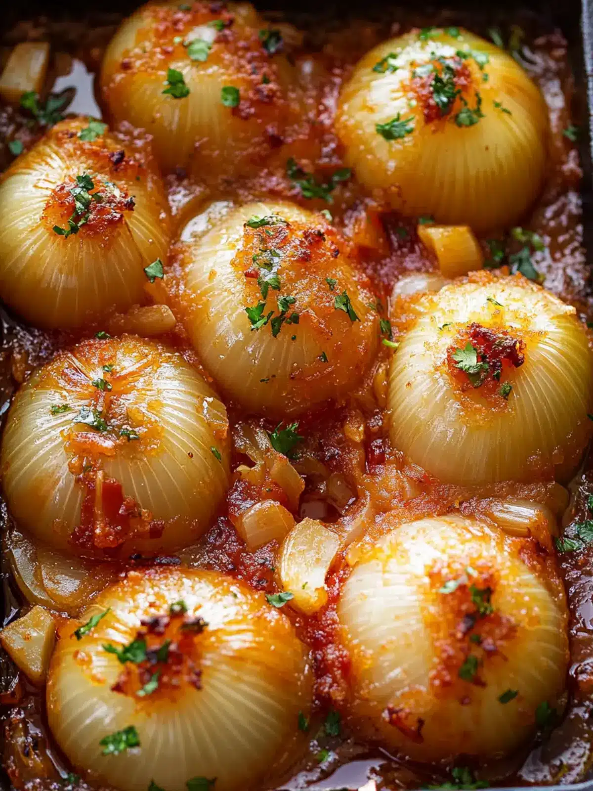 Middle Eastern Stuffed Onions