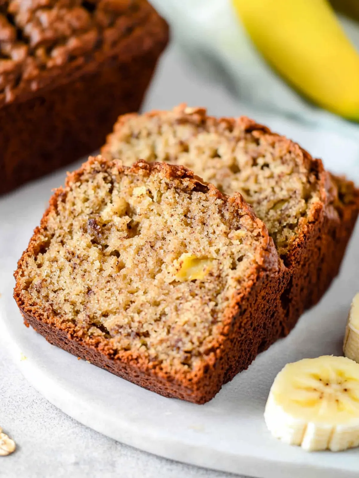 Eggless Banana Bread