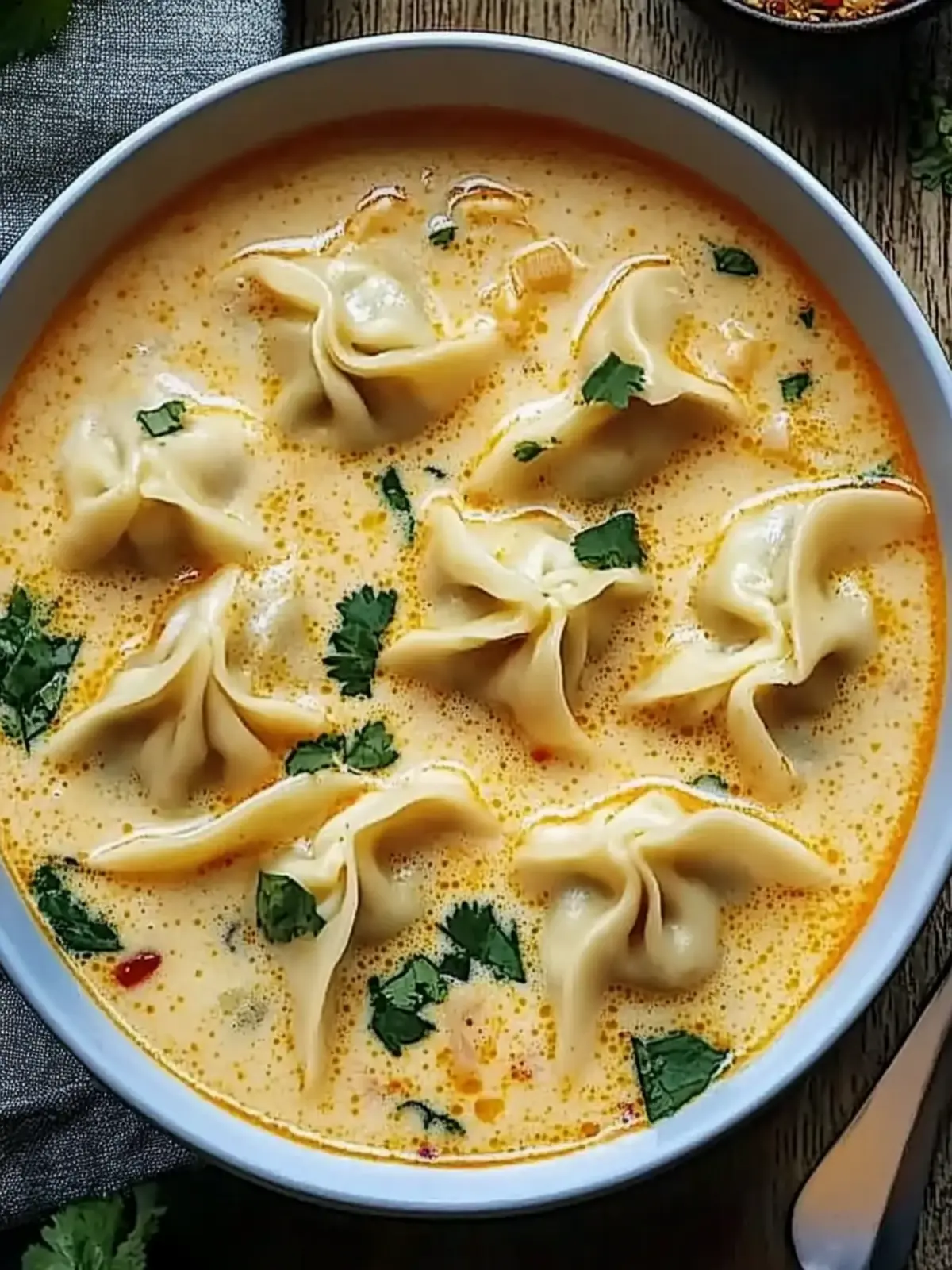 Creamy Thai Dumpling Soup: Your New Favorite Comfort Bowl 3 Creamy Thai Dumpling Soup