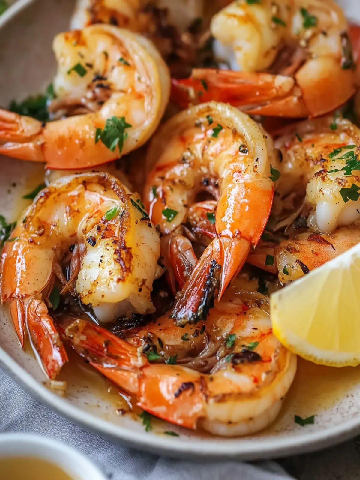 Garlic Butter Tiger Shrimp