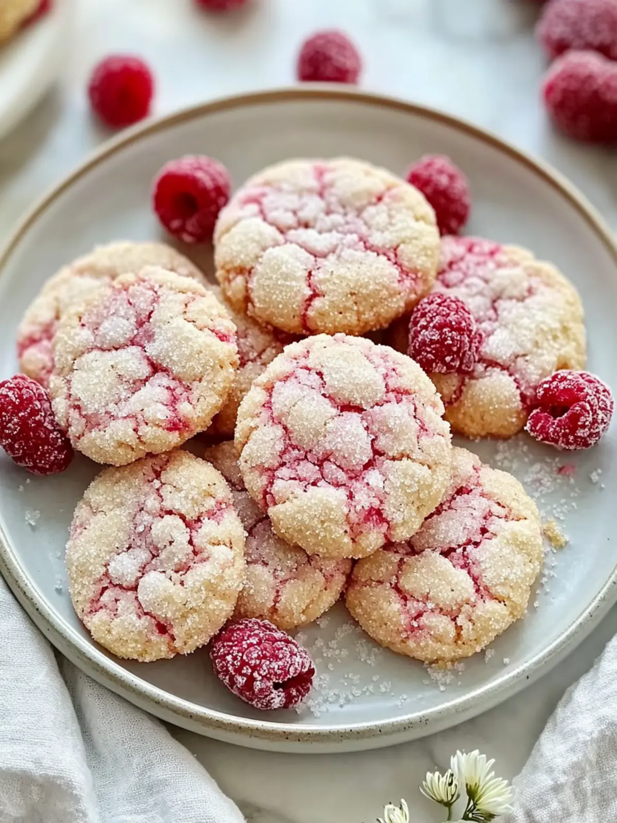 Raspberry Sugar Cookies Sweet, Soft, and Perfect for Sharing 2 Raspberry Sugar Cookies
