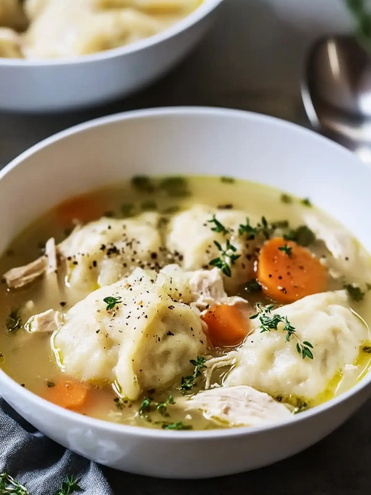 Crockpot Chicken Dumpling Soup: Cozy Comfort in Every Bowl 3 Crockpot Chicken Dumpling Soup