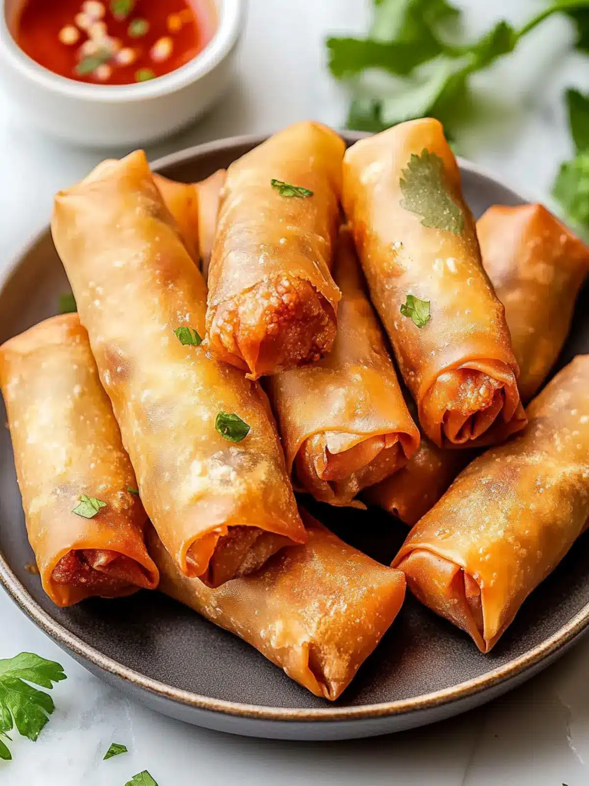 Crispy Air Fryer Spring Rolls That Rival Takeout Delight 4 Crispy Air Fryer Spring Rolls