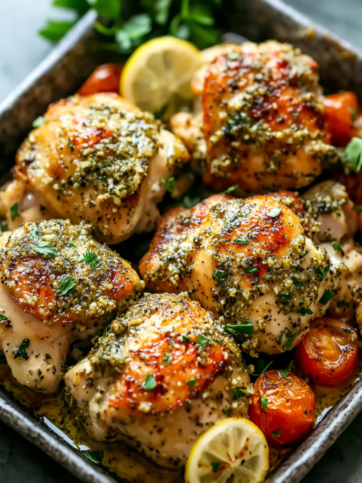 Baked Za'atar Tahini Chicken Thighs for a Flavor-Packed Dinner 3 Baked Za'atar Tahini Chicken Thighs