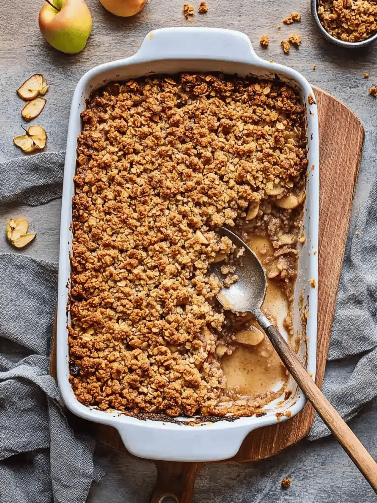 Irresistible Vegan Apple Crumble You'll Crave Every Morning 2 Vegan Apple Crumble