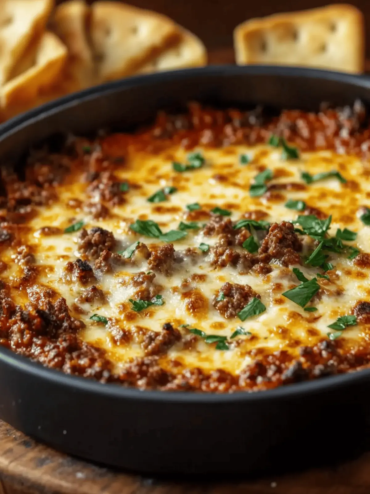ground beef dip