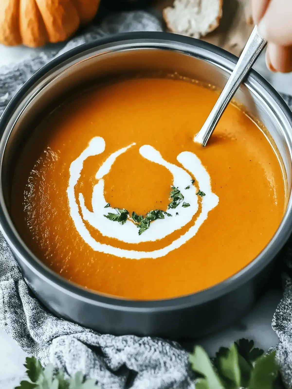 Creamy Pumpkin Soup