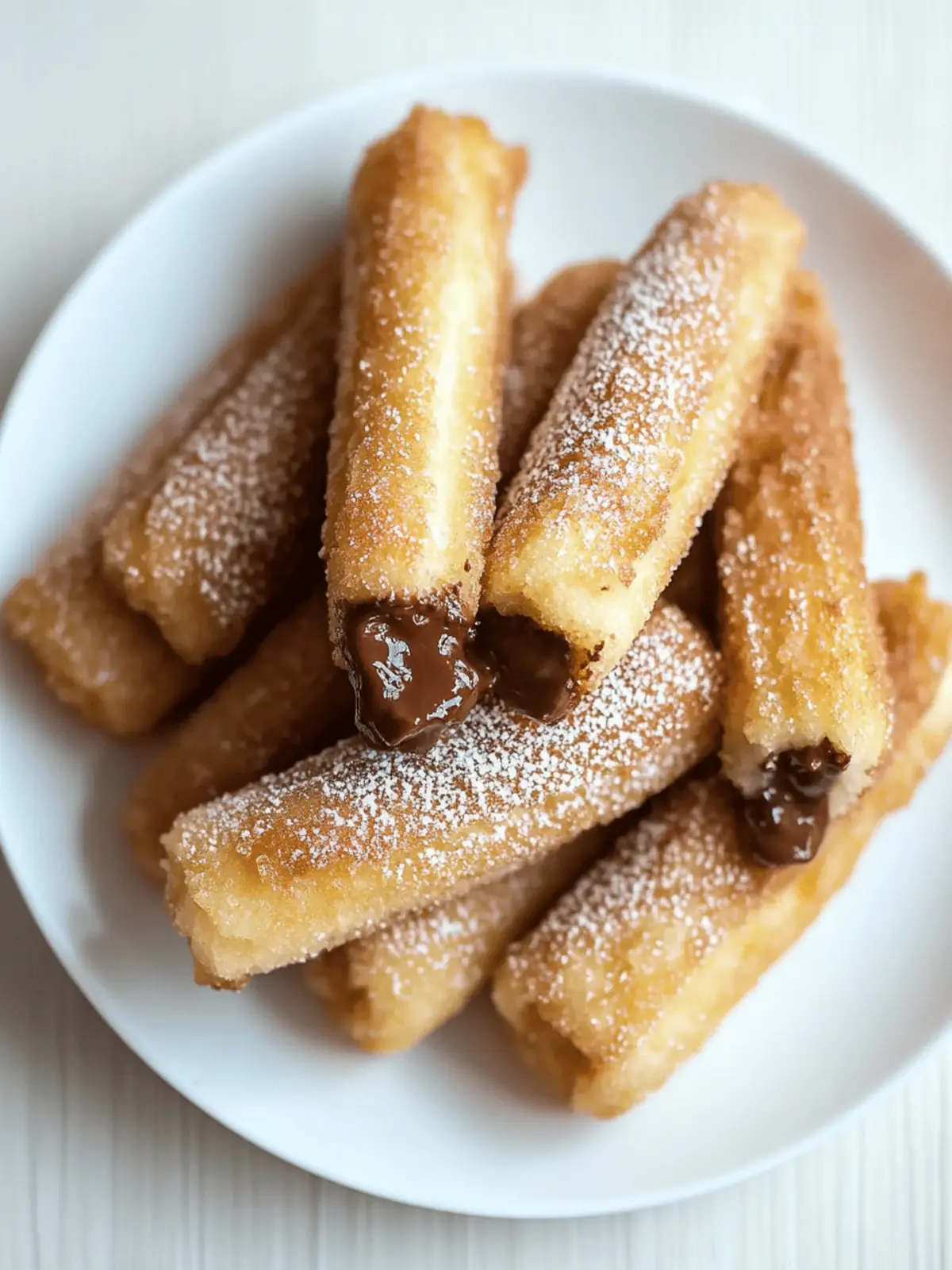 Irresistible Nutty Churro Bites with Nutella for Easy Indulgence