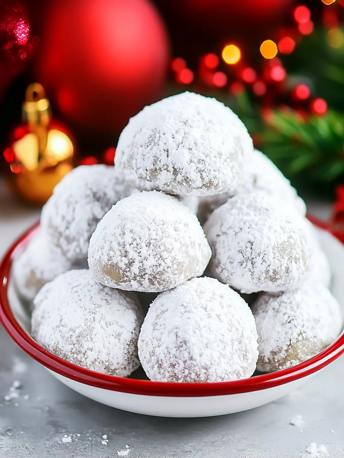 Melt-in-Your-Mouth Classic Christmas Cookies Russian Tea Cakes 4 Classic Christmas Cookies Russian Tea Cakes