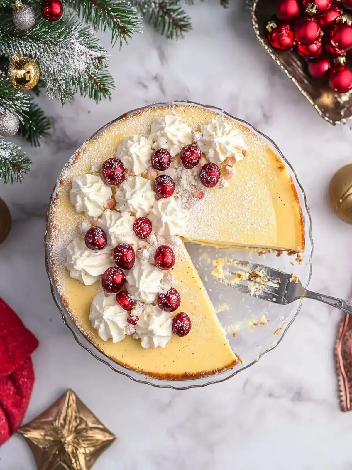 Decadent Eggnog Cheesecake: Your Holiday Dessert Delight 3 Eggnog Cheesecake
