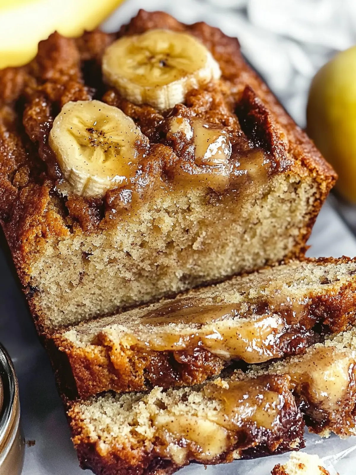 Apple Cinnamon Banana Bread