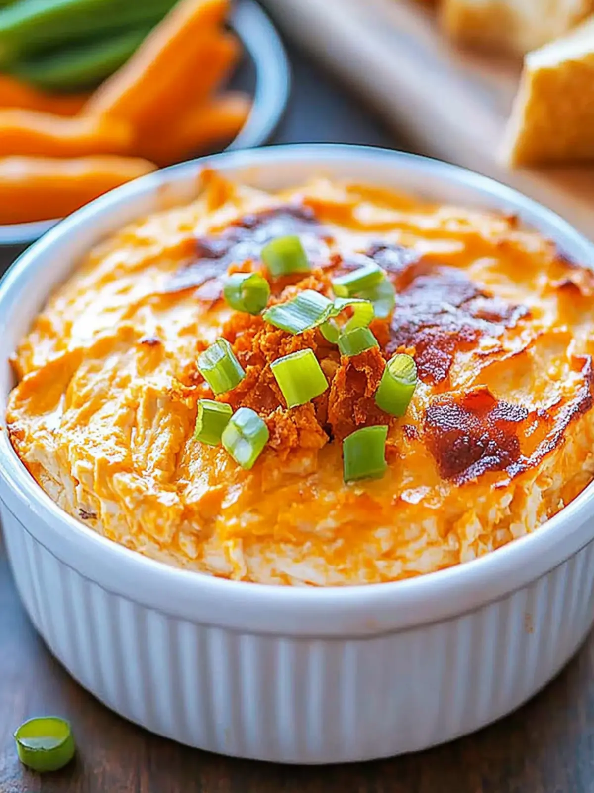 Irresistible Cheesy Buffalo Crack Chicken Dip for Game Day Fun 4 Cheesy Buffalo Crack Chicken Dip