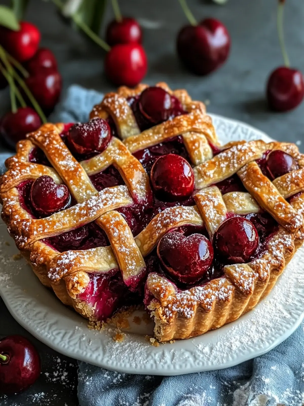Heart Shaped Cherry Pie: Sweeten Your Valentine s Day! 4 Heart Shaped Cherry Pie