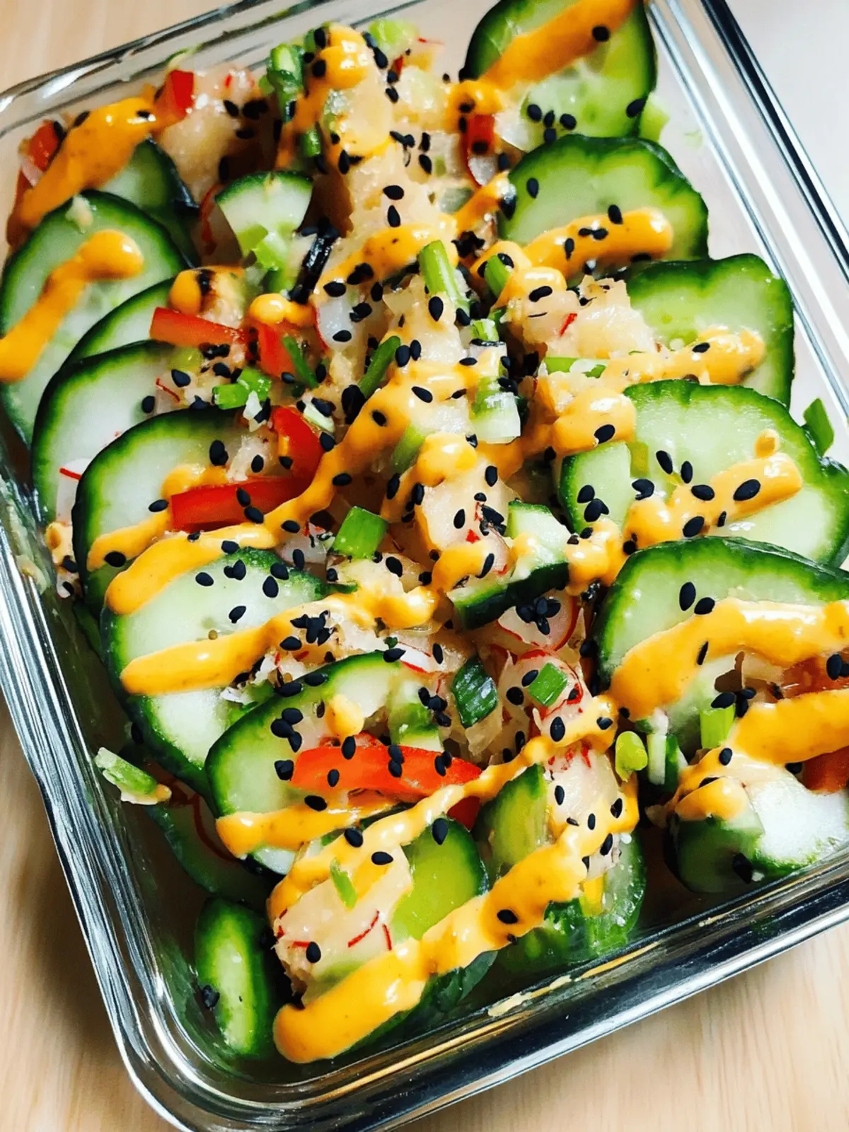 Refresh Your Plate with California Roll Cucumber Salad Delight 2 California Roll Cucumber Salad