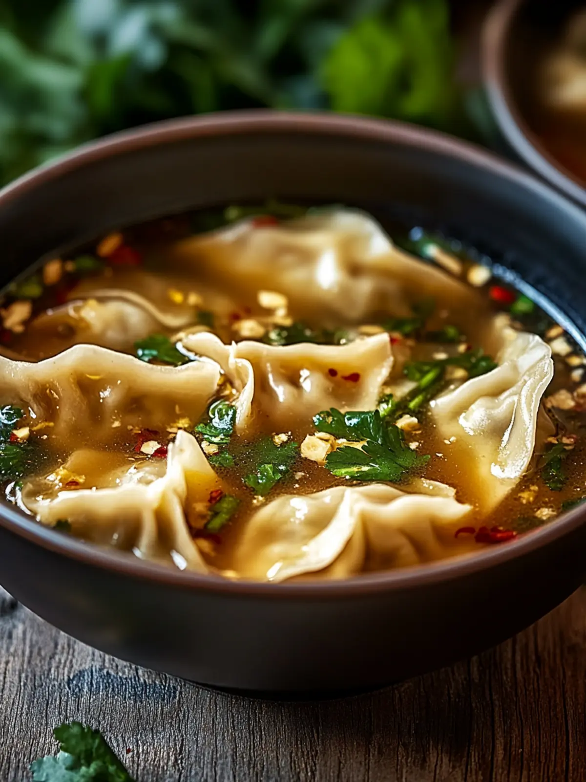 Cozy Up with Thai Potsticker Soup: Quick Comfort Food Bliss 3 Thai Potsticker Soup