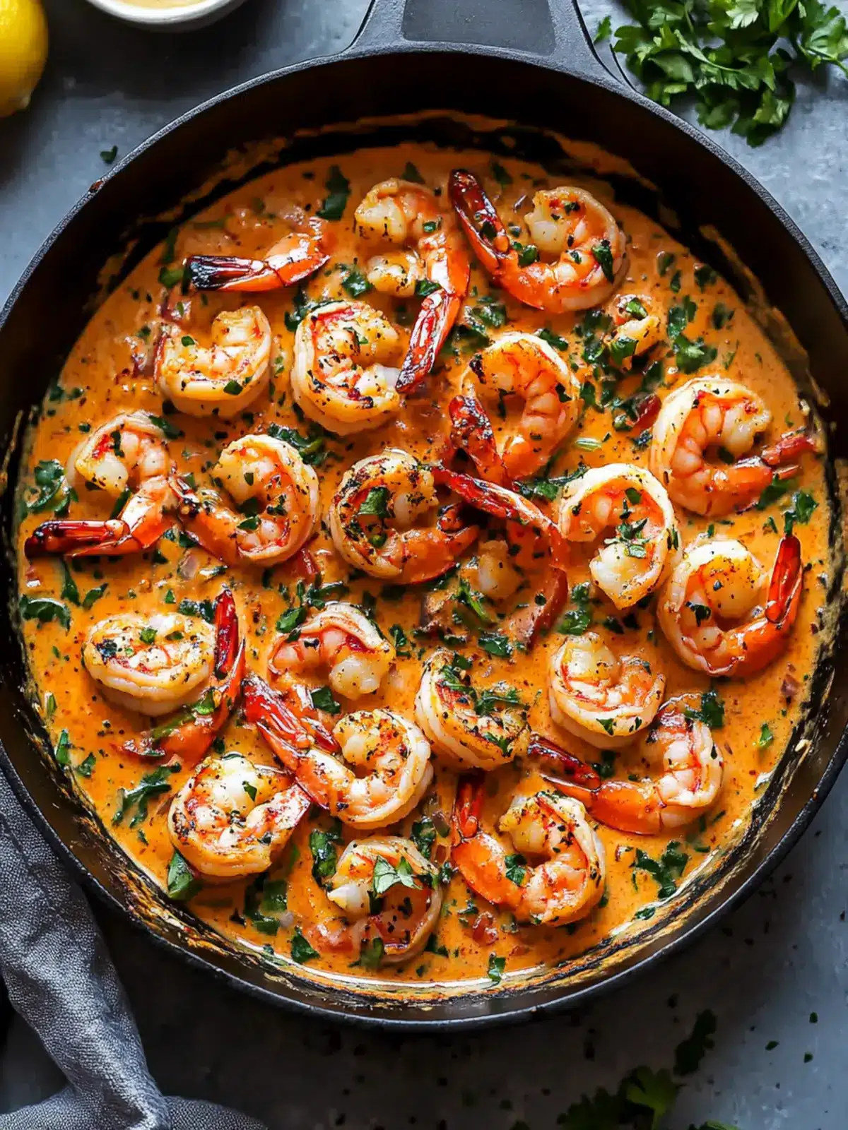Creamy Garlic-Paprika Shrimp Skillet for Cozy Dinner Fun 4 Creamy Garlic-Paprika Shrimp Skillet