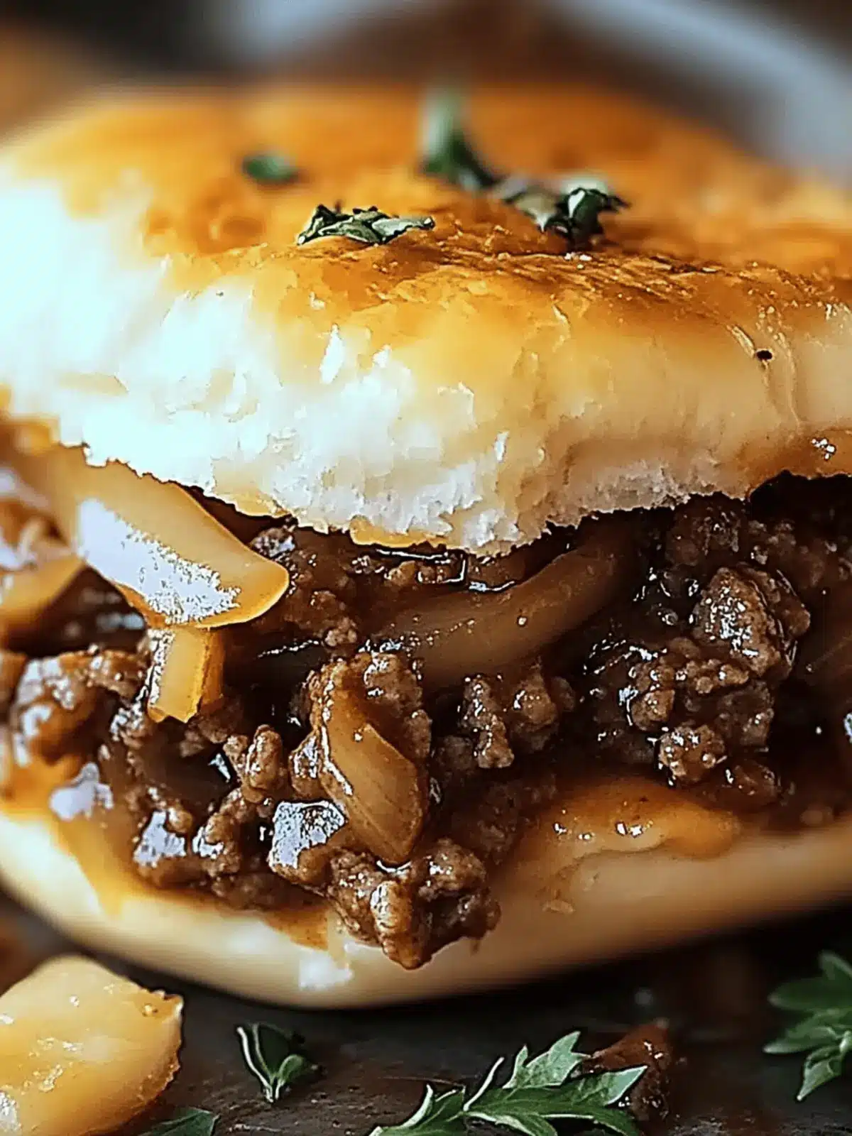 Savory French Onion Beef Sloppy Joes for Ultimate Comfort 4 French Onion Beef Sloppy Joes