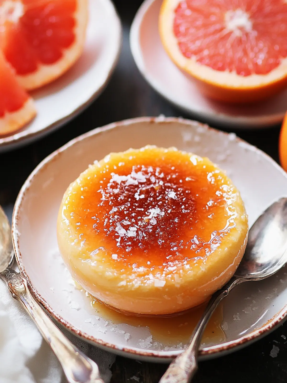 Grapefruit Brulee