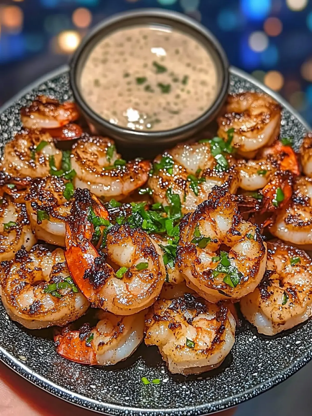 Crispy Honey Butter Shrimp with Tangy Lime Dip