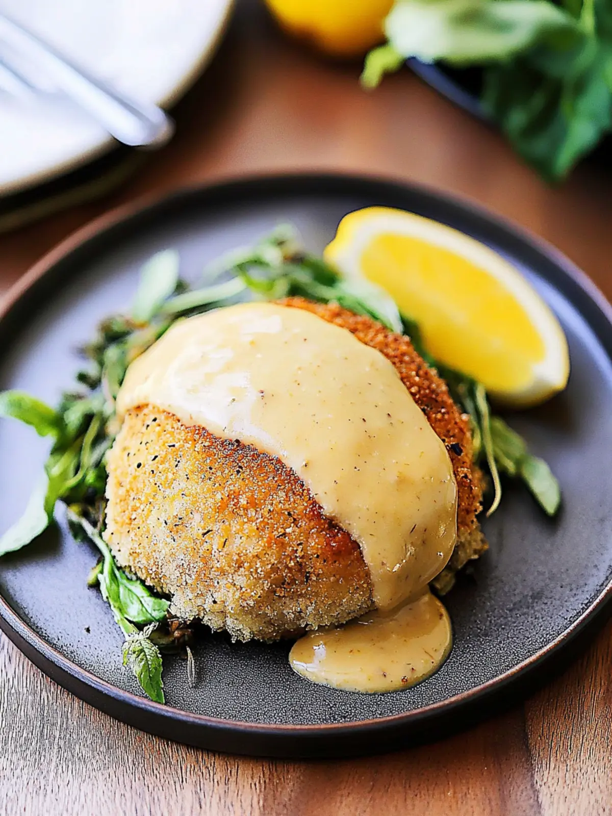 Savory Chicken Pillows with Creamy Gravy for Cozy Nights 2 Chicken Pillows