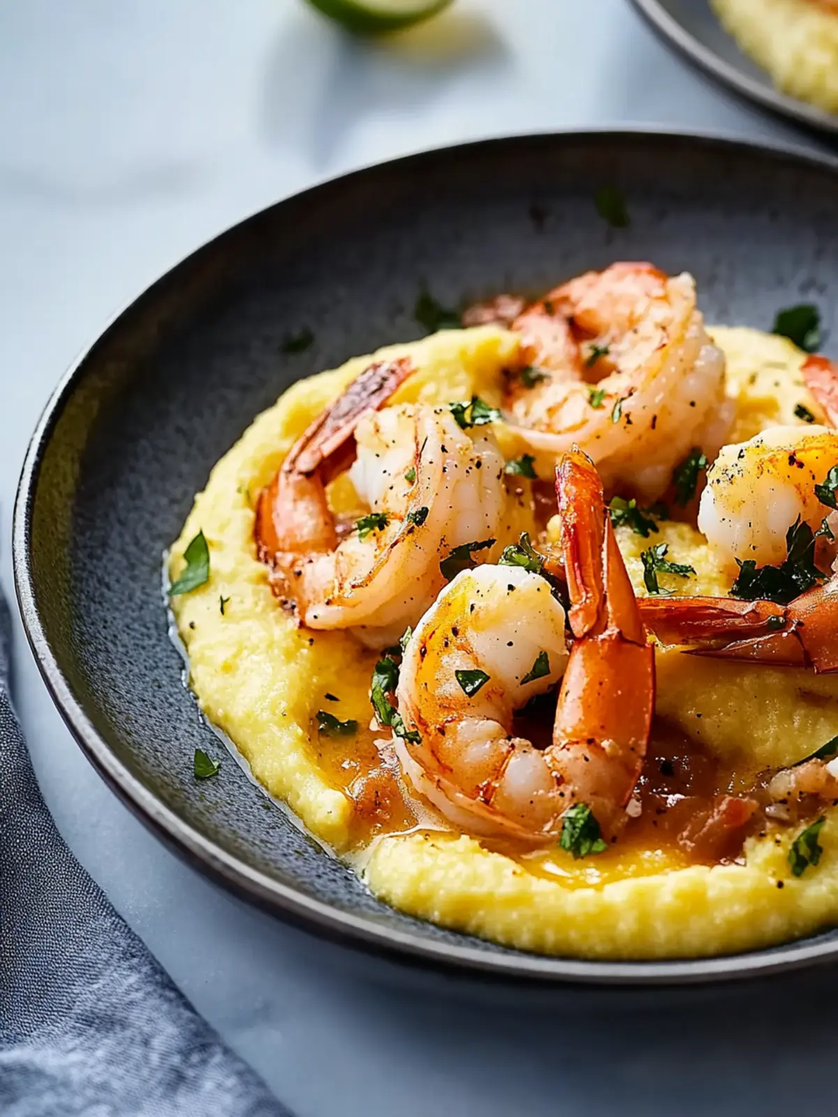 Savor the Flavor: Venetian Shrimp with Polenta Delight 2 Venetian Shrimp with Polenta