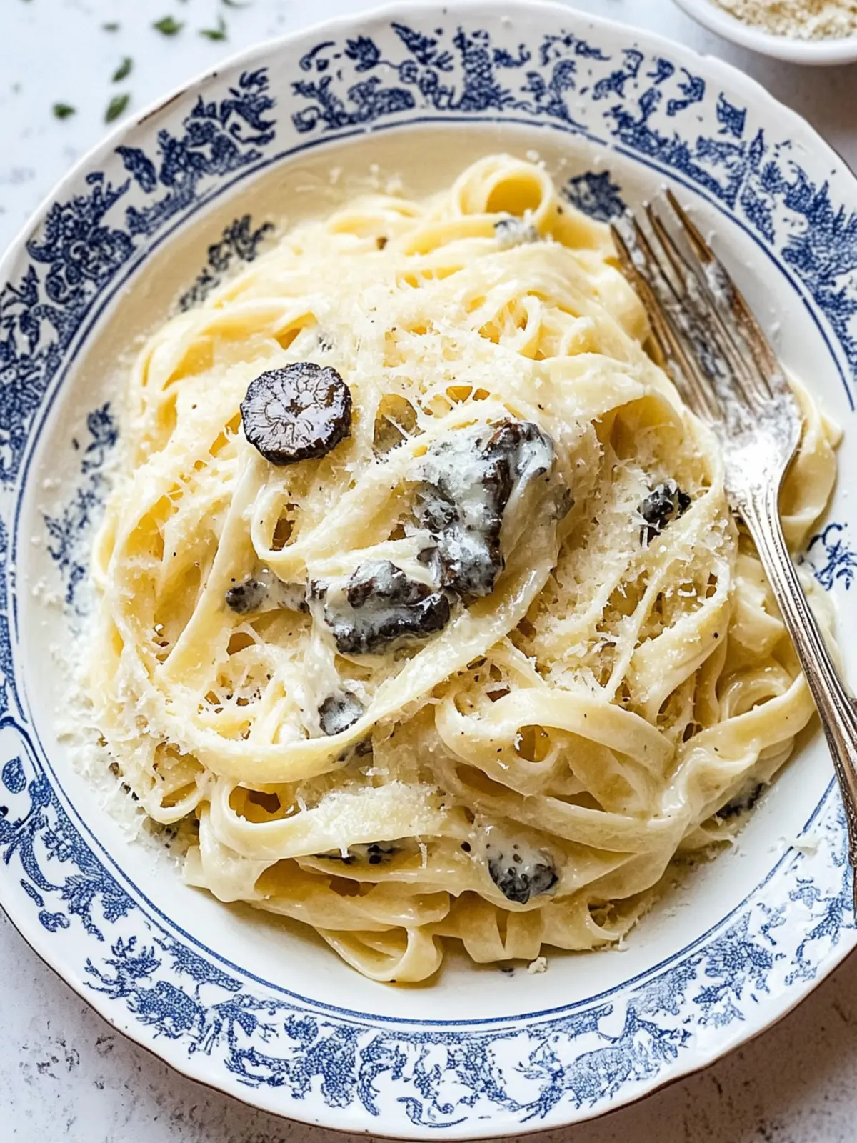 Tagliatelle with Truffle Sauce: Indulge in Luxurious Creamy Bliss 2 Tagliatelle with Truffle Sauce