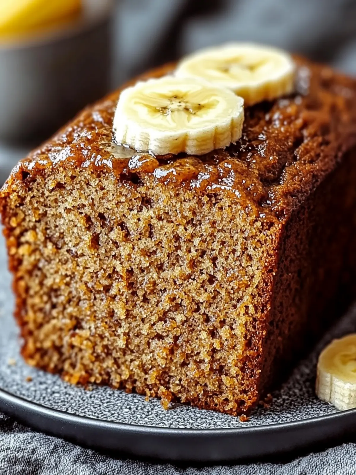Moist Gingerbread Banana Bread
