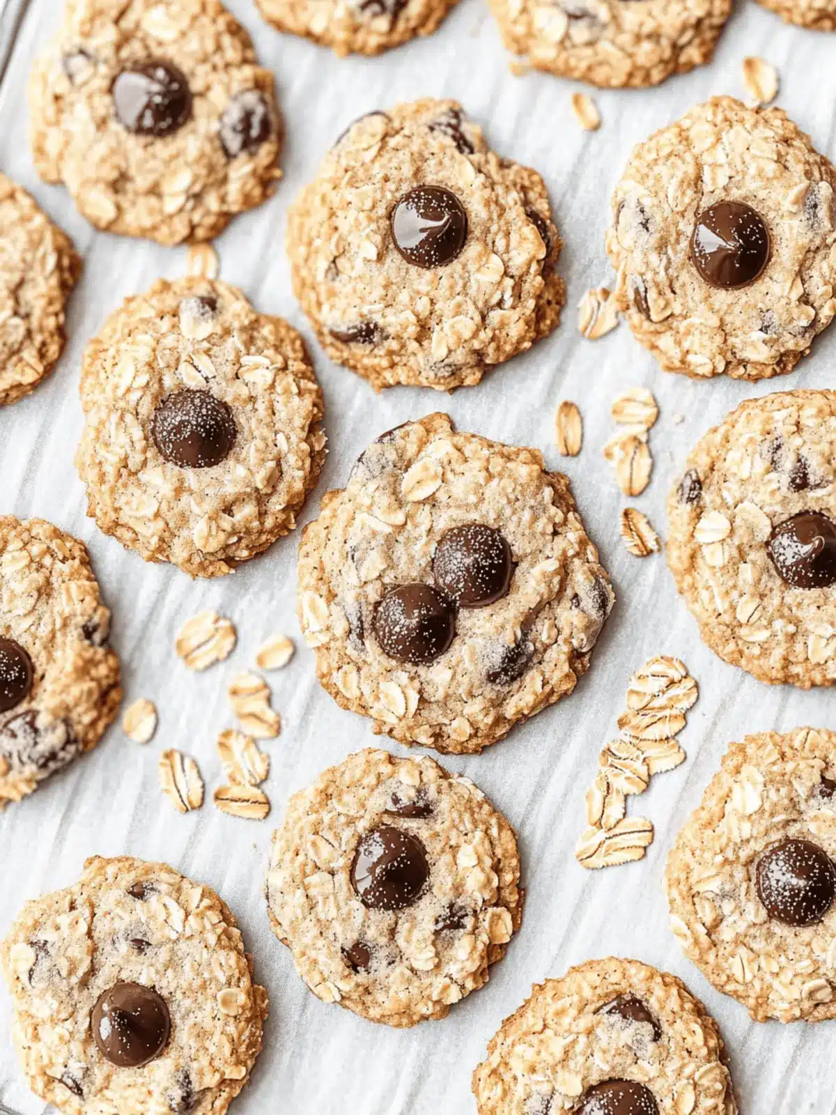 Brown Butter Oatmeal Chocolate Chip Cookies