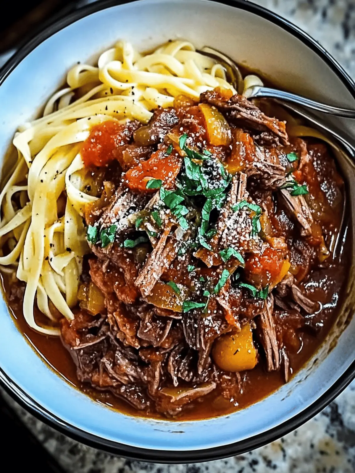 Mouthwatering Sunday Slow Cooker Beef Ragu for Family Comfort 2 Sunday Slow Cooker Beef Ragu
