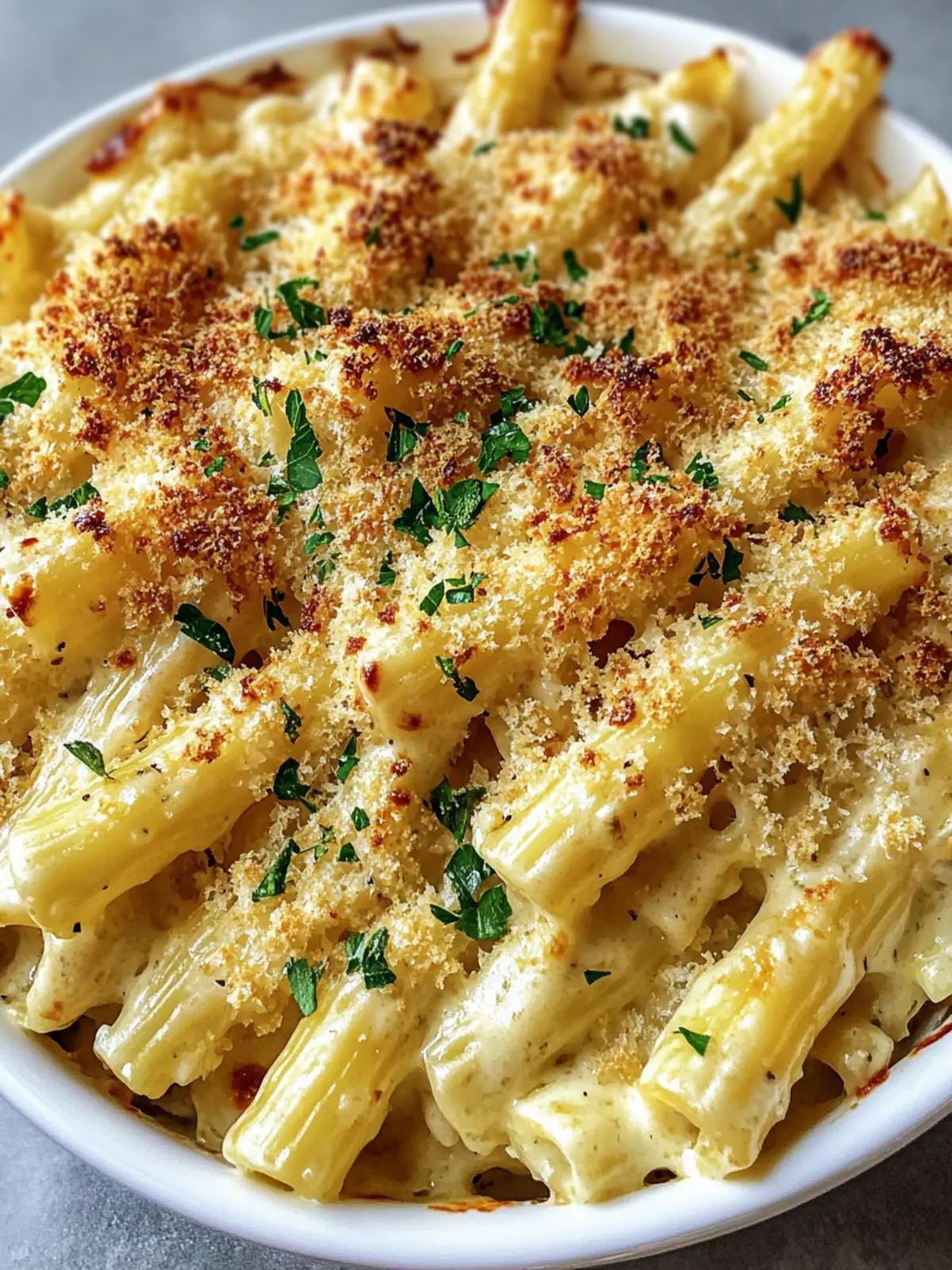 Creamy Garlic Parmesan Pasta Bake: Comfort in Every Bite 4 Creamy Garlic Parmesan Pasta Bake