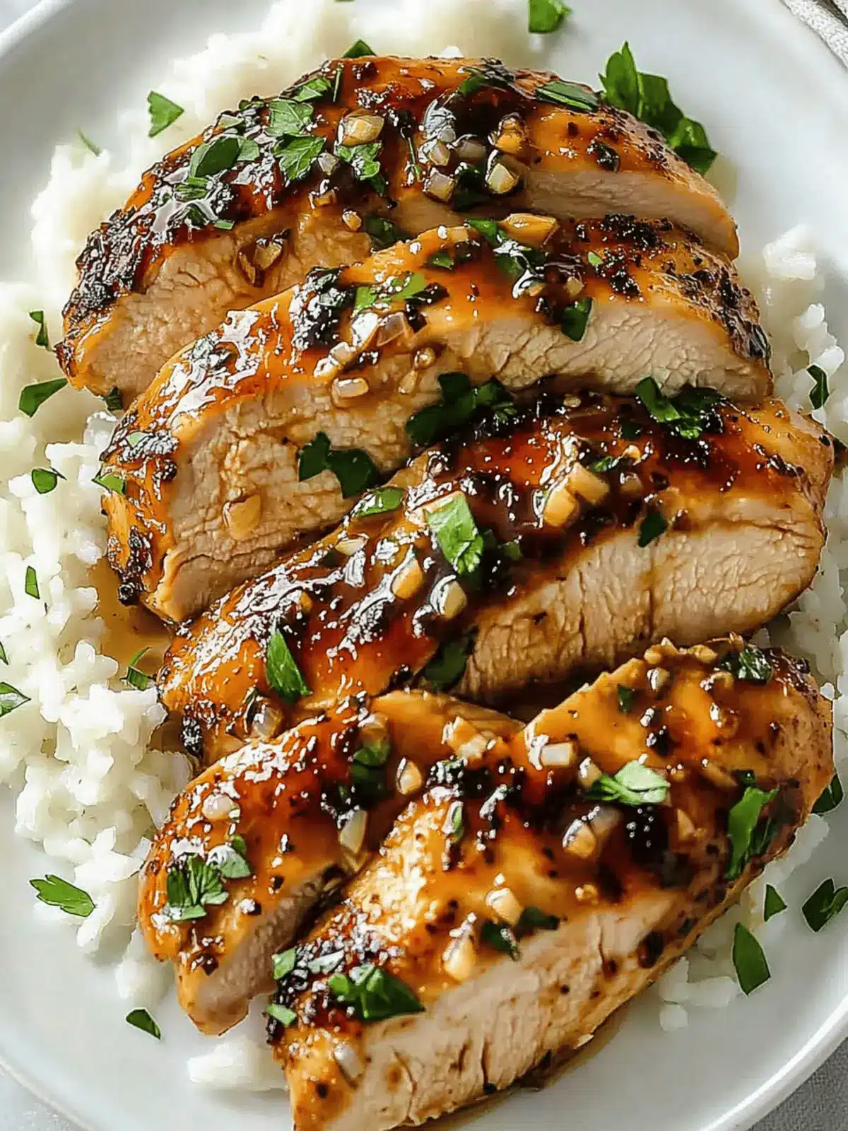 Honey Garlic Chicken Breasts