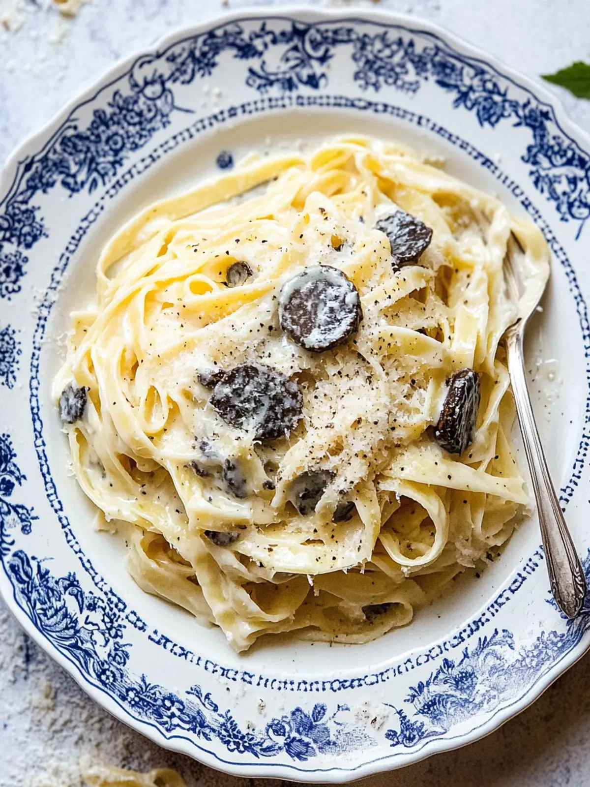 Tagliatelle with Truffle Sauce: Indulge in Luxurious Creamy Bliss 3 Tagliatelle with Truffle Sauce