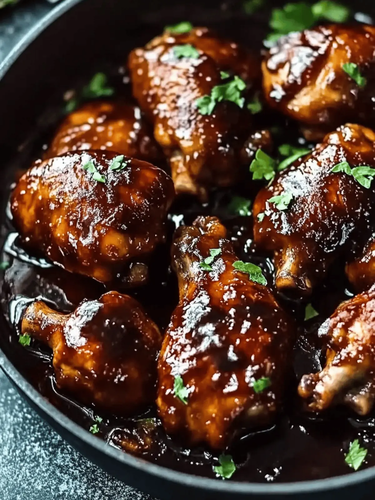 Sticky Guinness Chicken